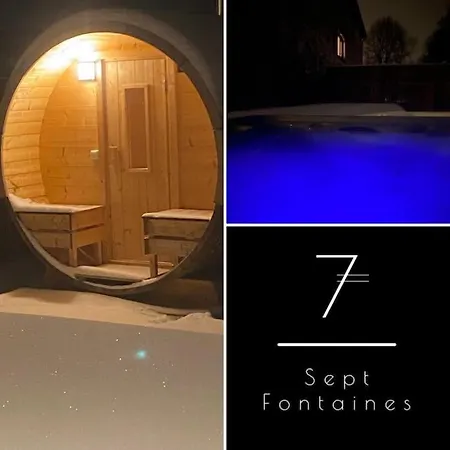 Sept Fontaines * Jacuzzi & Sauna Apartment Hannut